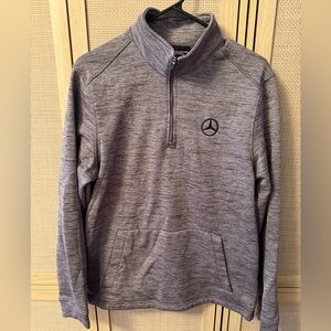 Mercedes Benz Small Gray Quarter Zip